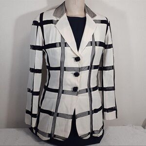 Moschino Couture “Cruise Me Baby” Sheer Blazer Jacket